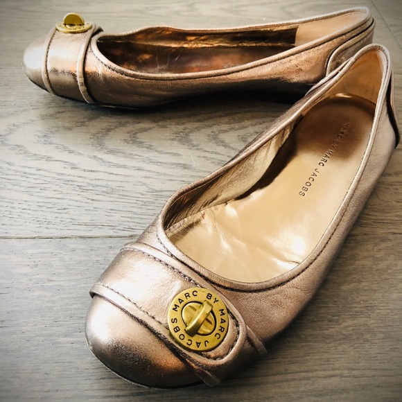 Marc by Marc Jacobs Ballerina leather Flats - Picture 9 of 12